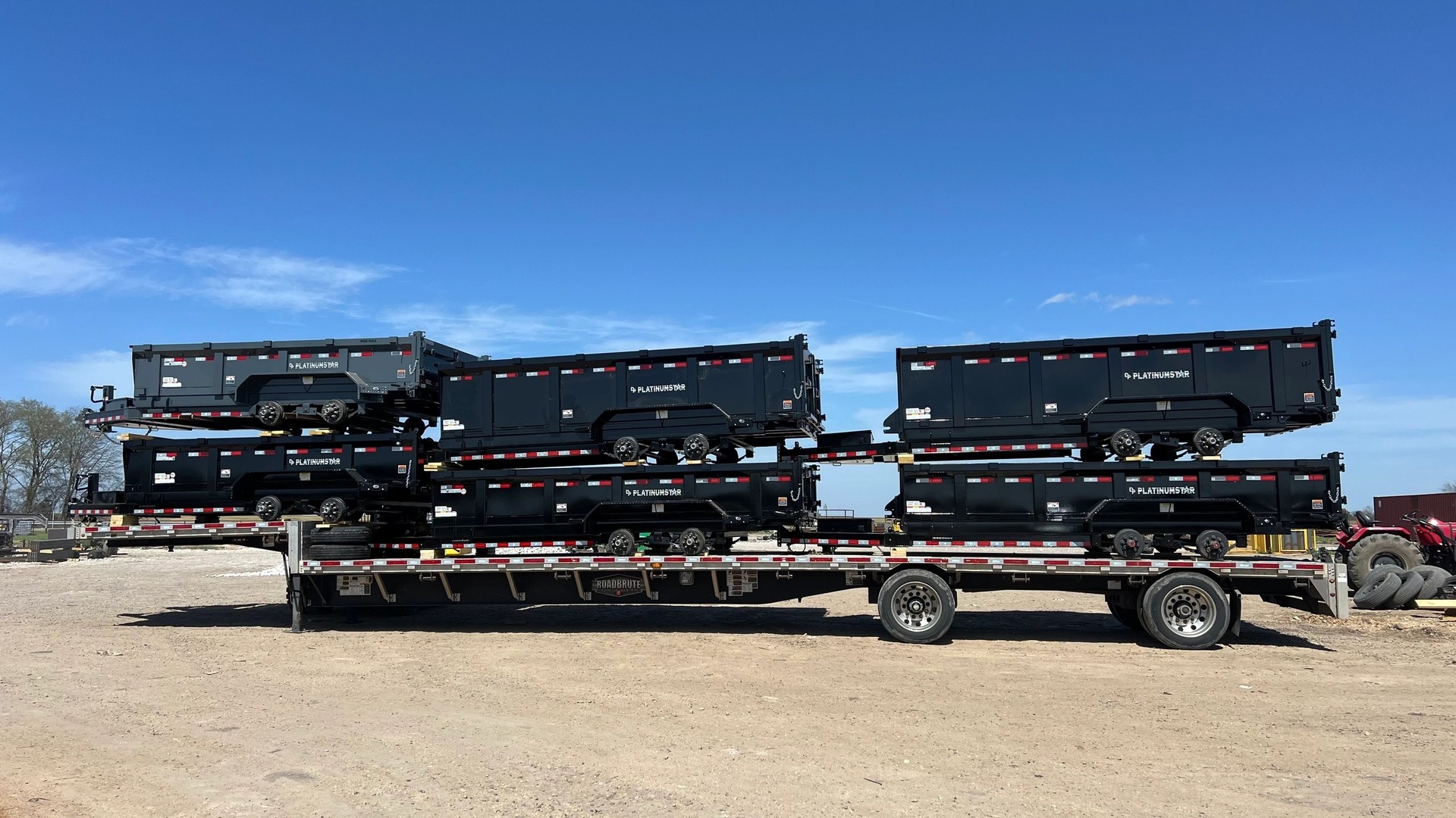 2026 DuraHaul Roll Off Bin 16' w/4' Sides